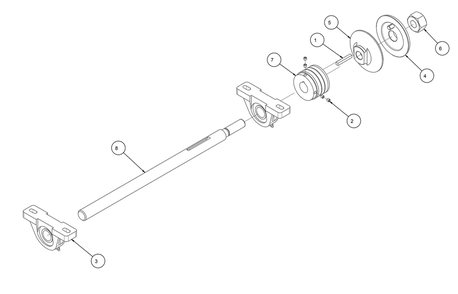 Section 06 Diagram and Parts List for MK-1610B 168611 MK Diamond Concrete Saw